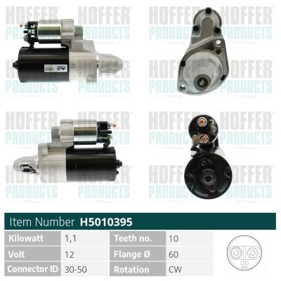 стартер HOFFER H5010395