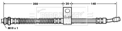 Brake Hose Borg & Beck BBH7004