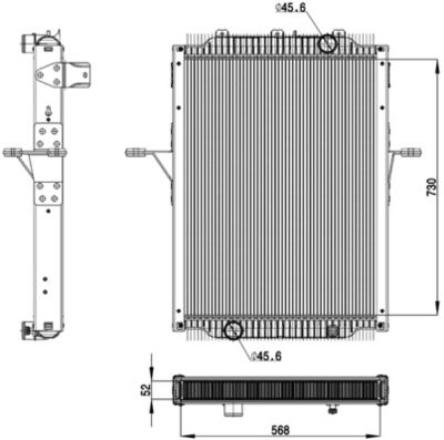 Motorradiator