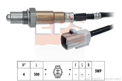 Лямбда-зонд EPS 1.998.520 для SUZUKI SWIFT