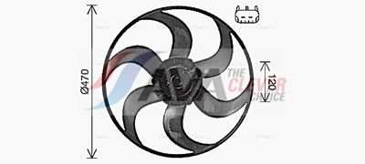 LüFTER MOTORKüHLUNG