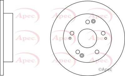 Brake Disc APEC DSK2791