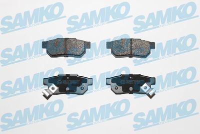5SP506 SAMKO Комплект тормозных колодок, дисковый тормоз