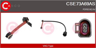 SENZOR DE AVERTIZARE UZURA PLACUTE DE FRANA