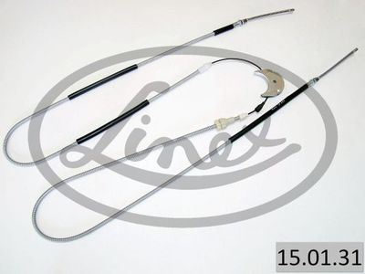 Тросик, cтояночный тормоз LINEX 15.01.31 для FORD ORION