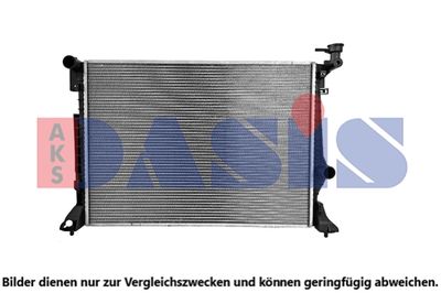 AKS DASIS 560155N Радиатор охлаждения двигателя  для KIA STINGER (Киа Стингер)