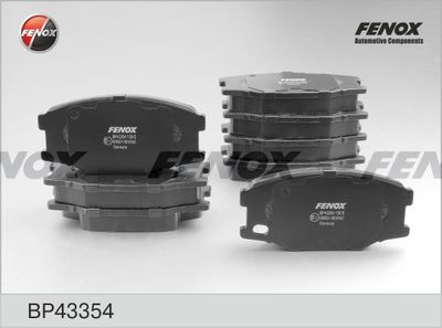 Комплект тормозных колодок, дисковый тормоз FENOX BP43354 для DAF 33