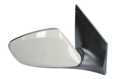 Zijspiegel Rechts (elektrisch, in reliëf, under-coated) past: HYUNDAI i30 GD 11.11-03.15