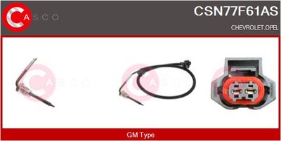 SENZOR TEMPERATURA GAZE EVACUARE