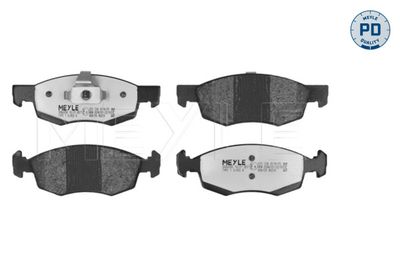 MEYLE Bremsbelagsatz, Scheibenbremse MEYLE-PD: Advanced performance and design. (025 238 4218/PD)