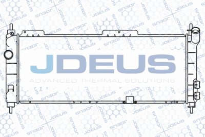 Радиатор, охлаждение двигателя JDEUS 020M26 для OPEL TIGRA