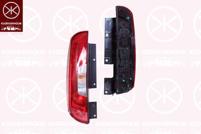 Задний фонарь KLOKKERHOLM 20430706A1 для FIAT DOBLO