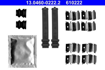 Комплектующие, колодки дискового тормоза ATE 13.0460-0222.2 для MITSUBISHI GRANDIS