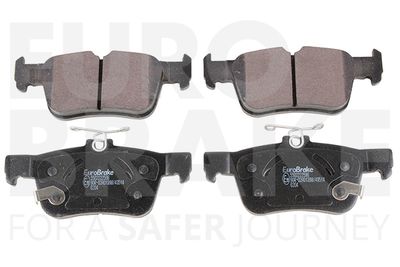 EUROBRAKE 5502222596 Тормозные колодки и сигнализаторы  для FORD FOCUS IV (HN) 1.5 EcoBlue