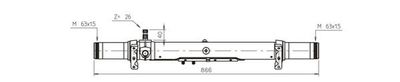 Рулевой механизм GENERAL RICAMBI CI4001 для CITROËN DYANE