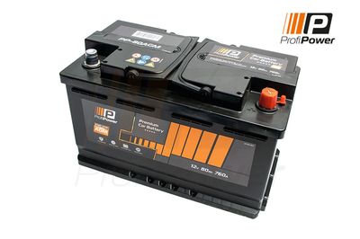 Стартерная аккумуляторная батарея ProfiPower PP-800 AGM для DODGE DURANGO