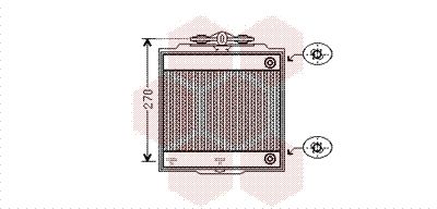 VAN WEZEL 06002367 Радиатор охлаждения двигателя  для BMW 5 (Бмв 5)