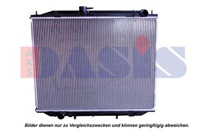 Радиатор, охлаждение двигателя AKS DASIS 072290N для NISSAN TERRANO