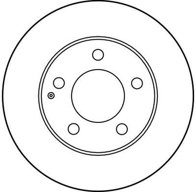 Тормозной диск DF2704