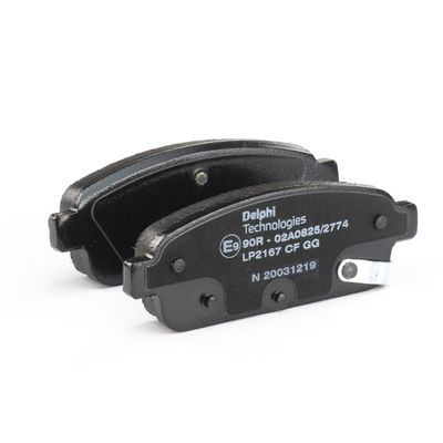 BREMSBELAGSATZ SCHEIBENBREMSE DELPHI LP2167 36