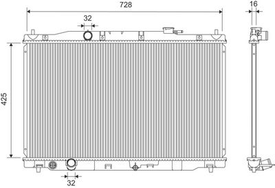 RADIATOR RACIRE MOTOR