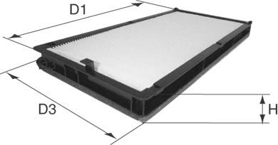 FILTRU AER HABITACLU DAVID VASCO O015 1