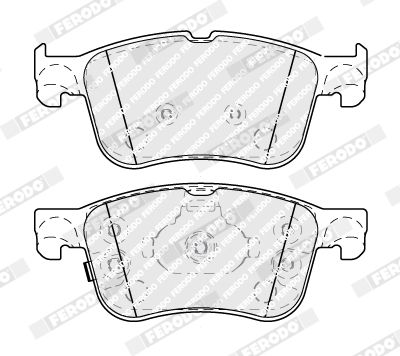 Brake Pad Set, disc brake FDB4849