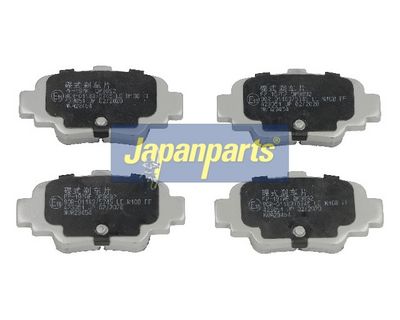 JAPANPARTS Stabdžių trinkelių rinkinys, diskinis stabdys