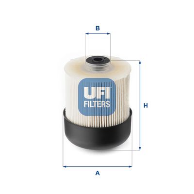 UFI 26.115.00 Топливный фильтр  для DACIA  (Дача Сандеро)