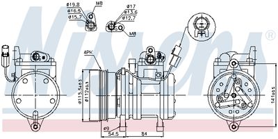 Compressor, air conditioning 89255