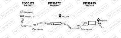 SISTEM DE ESAPAMENT VENEPORTE 300242