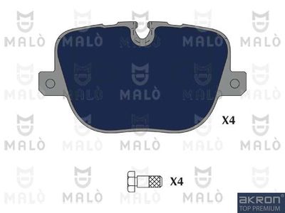AKRON-MALÒ 1051248 Тормозные колодки и сигнализаторы  для LAND ROVER RANGE ROVER III (L322) 4.4 D 4x4
