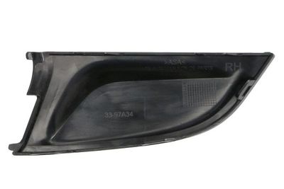 Voorbumper afdekking Voor Rechts (Top, zwart, M-PAKIET) past: BMW 3 G20, G21 10.18-06.22