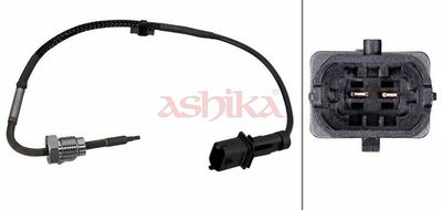 датчик, температура на изгорелите газове ASHIKA 161-00-0406