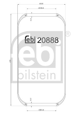 FEBI BILSTEIN Federbalg, Luftfederung