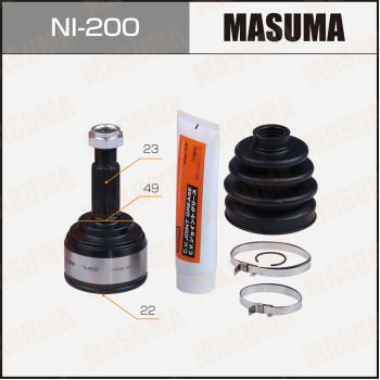 MASUMA NI-200 ШРУС  для NISSAN NOTE (Ниссан Ноте)