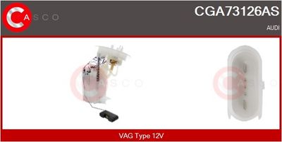 SISTEM ALIMENTARE CU COMBUSTIBIL CASCO CGA73126AS