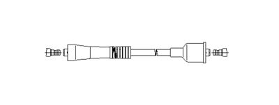 Провод зажигания BREMI 448E70 для CHRYSLER LE