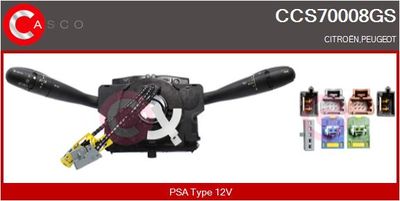 Spínač řízení CASCO CCS70008GS
