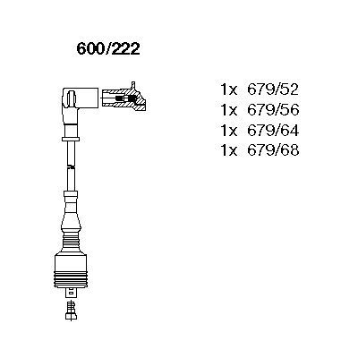 SET CABLAJ APRINDER BREMI 600222