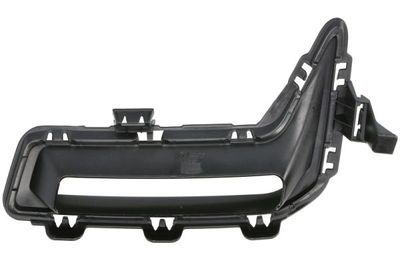 Voorbumper afdekking Voor Links (Zijde, zwart) past: BMW X5 G05 LCI 04.23-