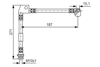 BOSCH Bremsschlauch