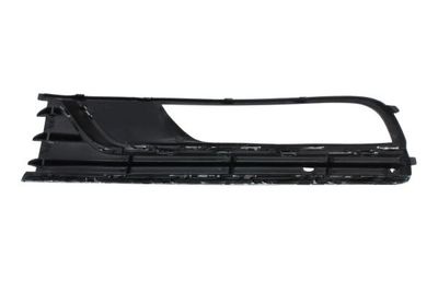 Voorbumper afdekking Voor Rechts (met mistlampgaten, chroom/zwart, COMFORTLINE) past: VW PASSAT B7 08.10-12.14