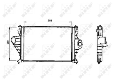 INTERCOOLER COMPRESOR NRF 30843 4