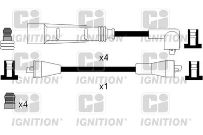 Комплект проводов зажигания QUINTON HAZELL XC932 для AUDI 50