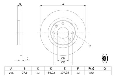 Brake Disc 0 986 478 847