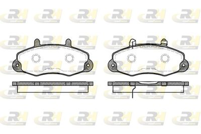 Bremsbelagsatz, Scheibenbremse
