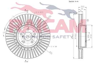 DISC FRANA RAICAM RD01447 2