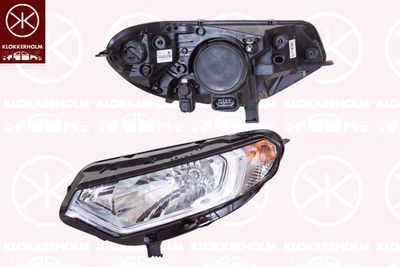 Основная фара KLOKKERHOLM 25690121A1 для FORD ECOSPORT