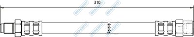 APEC Brake Hose BHO4023